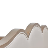 Malibu Crest Chardonnay/Porcelain Scalloped Poster Bed - Ornate Home