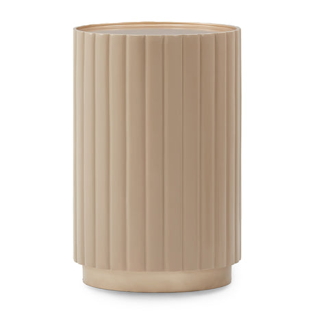 Malibu Crest Chardonnay Round Chairside Table - Ornate Home