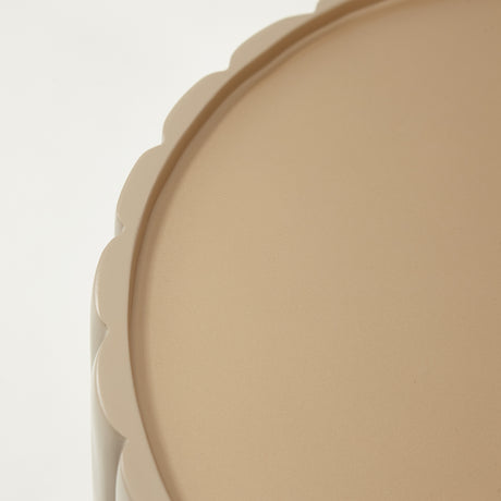 Malibu Crest Chardonnay Round Chairside Table - Ornate Home