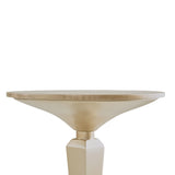 Malibu Crest Chardonnay Round Pedestal Tea Table - Ornate Home