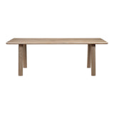 Malibu Natural Oak Dining Table - Ornate Home