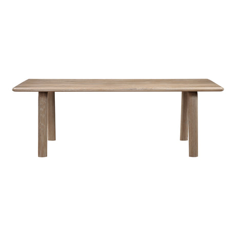 Malibu Natural Oak Dining Table - Ornate Home