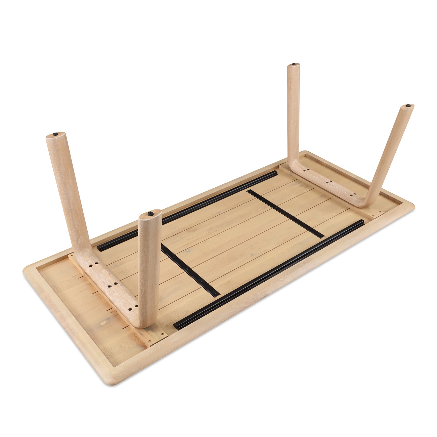 Malibu Natural Oak Dining Table - Ornate Home