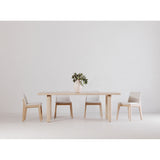 Malibu Natural Oak Dining Table - Ornate Home