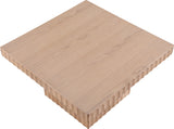 Malibu Natural Wood And Oak Veneer Coffee Table - Ornate Home