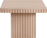 Malibu Natural Wood And Oak Veneer Coffee Table - Ornate Home