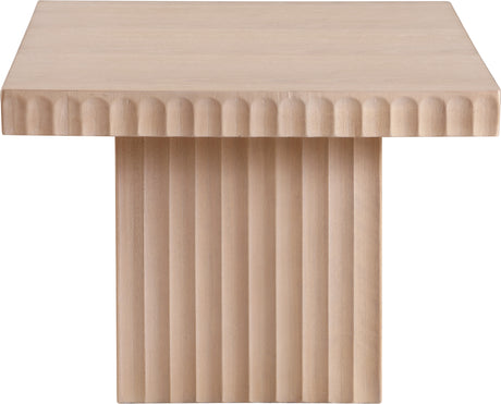 Malibu Natural Wood And Oak Veneer Coffee Table - Ornate Home