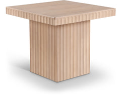 Malibu Natural Wood And Oak Veneer Coffee Table - Ornate Home