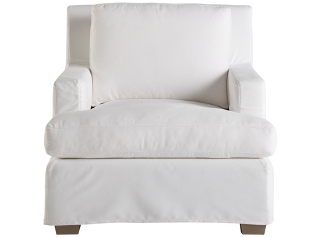 Malibu Snow Slipcover Chair - Ornate Home