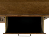 Malibu Walnut 3-Piece King Panel Bedroom Set - Ornate Home