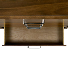 Malibu Walnut 5-Drawer Chest - Ornate Home