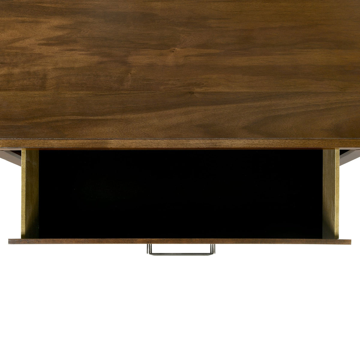 Malibu Walnut 6-Drawer Dresser & Mirror Set