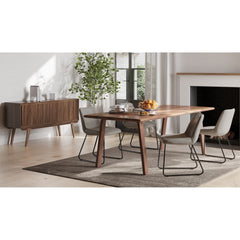 Malibu Walnut Dining Table - Ornate Home