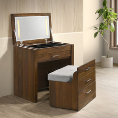 Malibu Walnut Dressing Table - Ornate Home