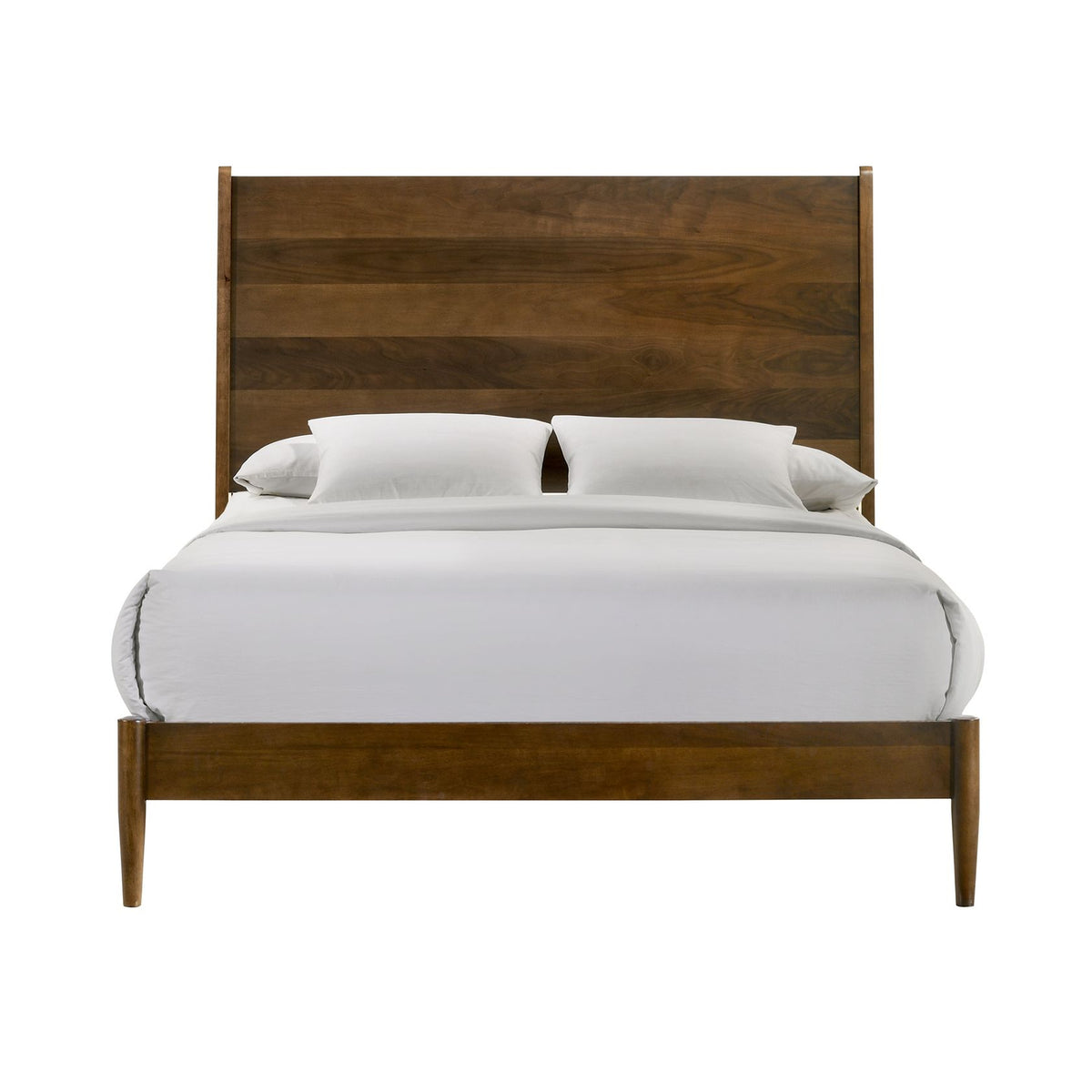 Malibu Walnut Queen Panel Bed