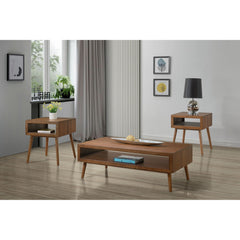 Malibu Walnut Three Pack Occasional Set - Ornate Home
