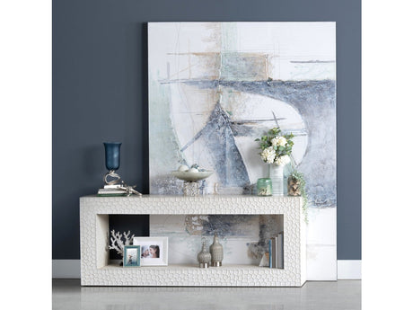 Malibu White Console Table - Ornate Home