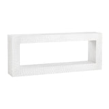 Malibu White Console Table - Ornate Home