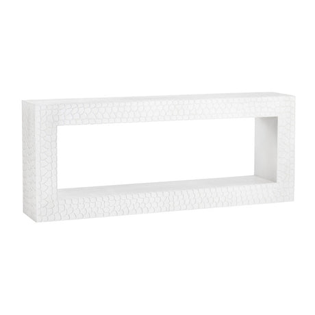 Malibu White Console Table - Ornate Home