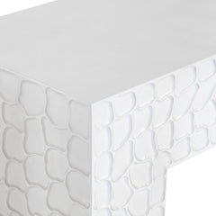 Malibu White Console Table - Ornate Home