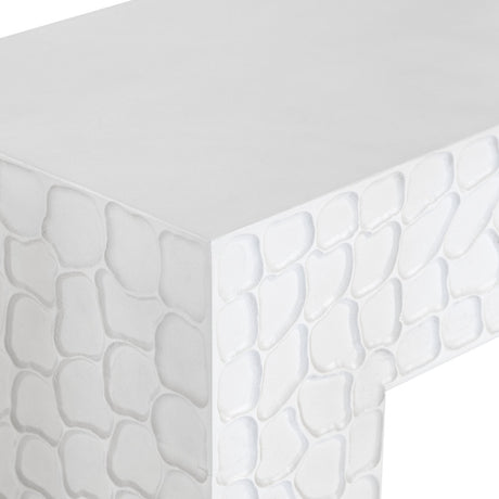Malibu White Console Table - Ornate Home