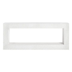Malibu White Console Table - Ornate Home