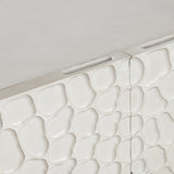 Malibu White Five-Door Sideboard - Ornate Home