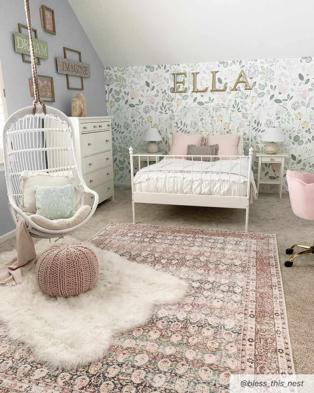 Maligaya Distressed Washable Rug - Clearance - Ornate Home