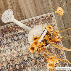 Maligaya Distressed Washable Rug - Clearance - Ornate Home
