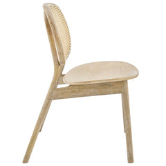 Malina Gray Wood Dining Side Chair - Ornate Home