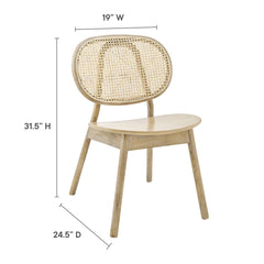 Malina Gray Wood Dining Side Chair - Ornate Home