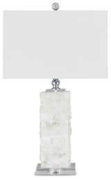 Malise White Table Lamp (Set of 2) (Online Special Price) - Ornate Home