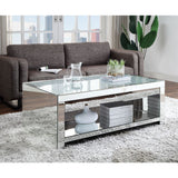 Malish Mirrored Coffee Table - Ornate Home