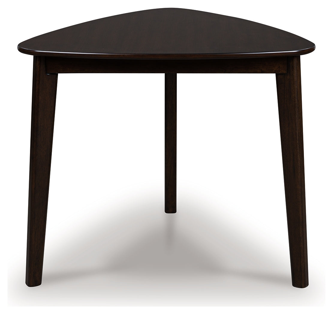 Mallenette Merlot Dining Table and 2 Chairs (Online Special Price) - Ornate Home