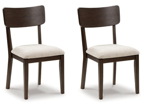 Mallenette Merlot Dining Upholstered Side Chair (Set of 2) (Online Special Price) - Ornate Home