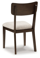 Mallenette Merlot Dining Upholstered Side Chair (Set of 2) (Online Special Price) - Ornate Home