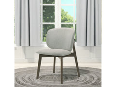 Mallin Gray/Walnut Side Chair (Set of 2) - Ornate Home