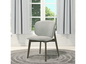 Mallin Gray/Walnut Side Chair (Set of 2) - Ornate Home