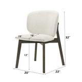 Mallin Gray/Walnut Side Chair (Set of 2) - Ornate Home