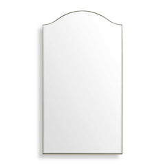 Mallorca Brass Arch Mirror - Ornate Home