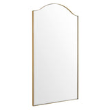 Mallorca Brass Arch Mirror - Ornate Home