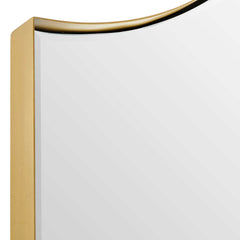 Mallorca Brass Arch Mirror - Ornate Home