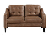 Mallory Brown Loveseat - Ornate Home