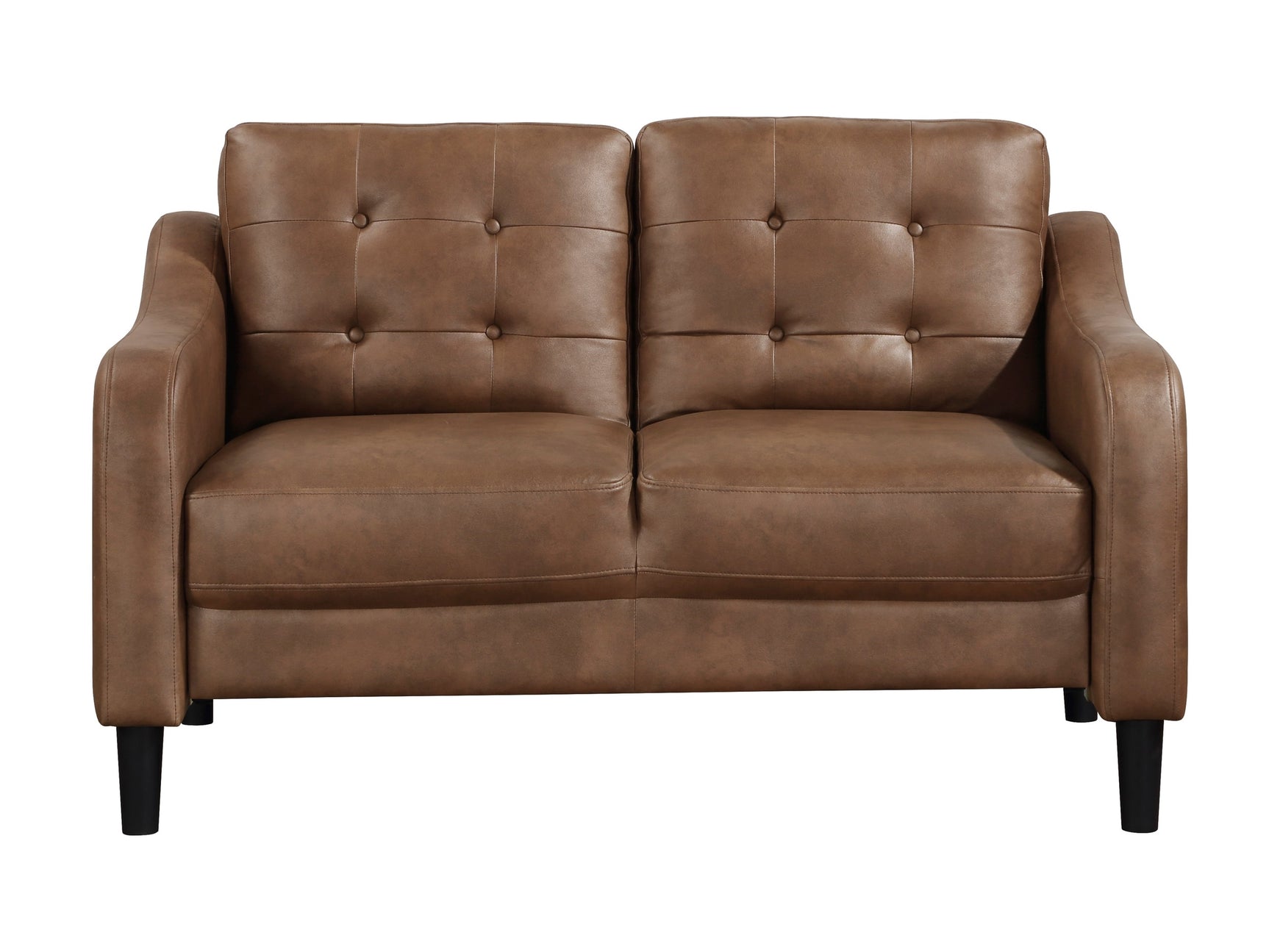 Mallory Brown Loveseat - Ornate Home