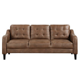 Mallory Brown Sofa & Loveseat - Ornate Home