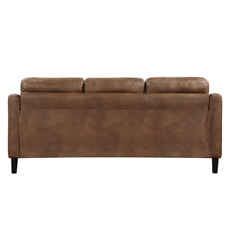 Mallory Brown Sofa & Loveseat - Ornate Home
