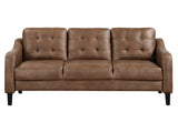 Mallory Brown Sofa - Ornate Home