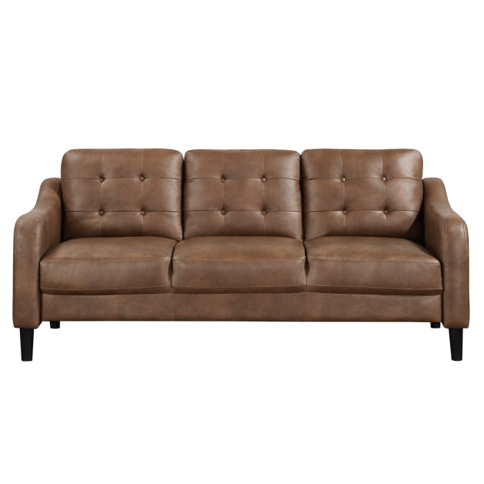 Mallory Brown Sofa - Ornate Home