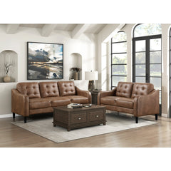 Mallory Brown Sofa - Ornate Home