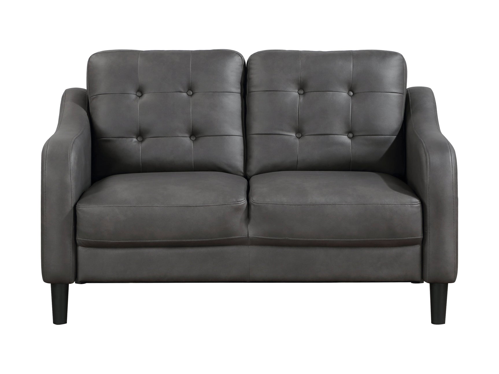 Mallory Gray Loveseat - Ornate Home